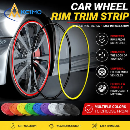 Car Wheel Rim Trim Strip