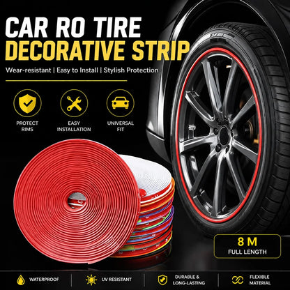 Car Wheel Rim Trim Strip