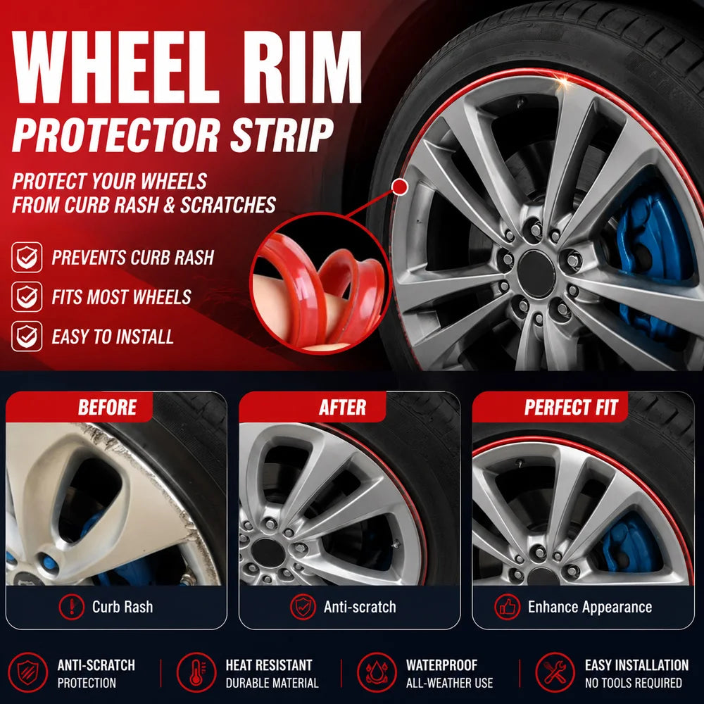 Car Wheel Rim Trim Strip