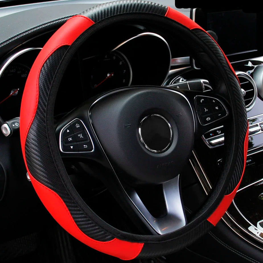 Carbon Fibre Steering Wheel Cover