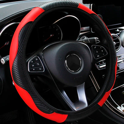 Carbon Fibre Steering Wheel Cover