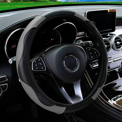 Carbon Fibre Steering Wheel Cover-