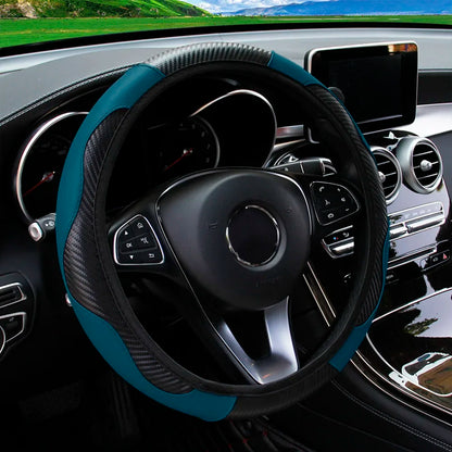 Carbon Fibre Steering Wheel Cover-