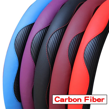 Carbon Fibre Steering Wheel Cover-