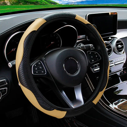 Carbon Fibre Steering Wheel Cover-