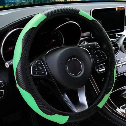 Carbon Fibre Steering Wheel Cover-
