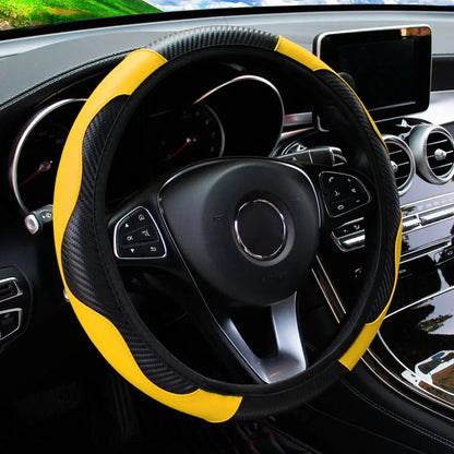 Carbon Fibre Steering Wheel Cover-