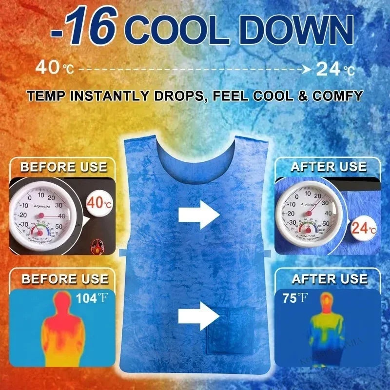 Cooling Vest Heatstroke Prevention