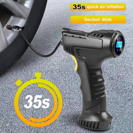 120W Digital Car Tyre Inflator