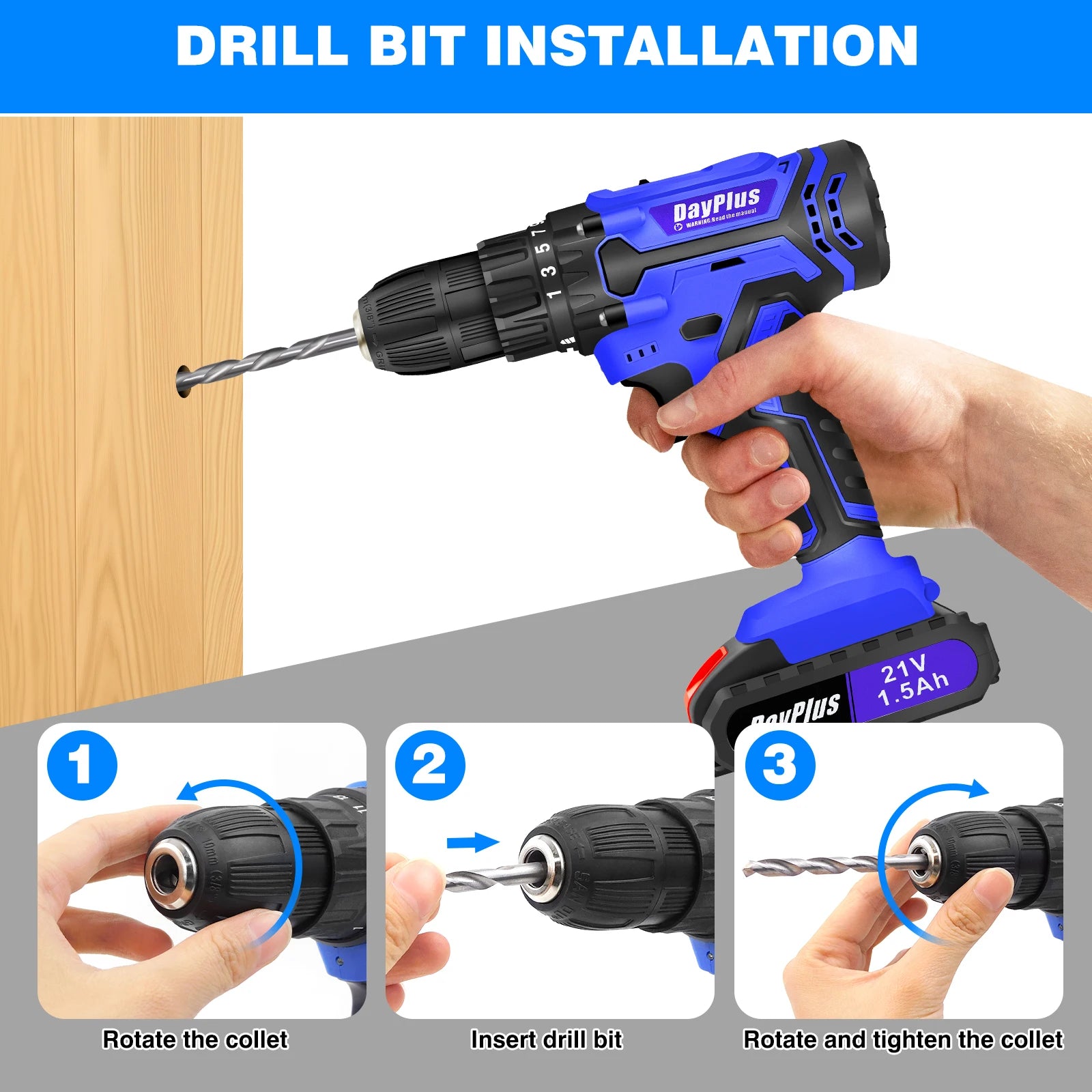 Cordless Electric Drill