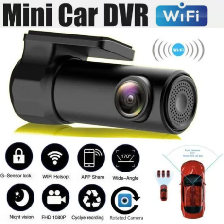 Discreet Car DVR WiFi Camera