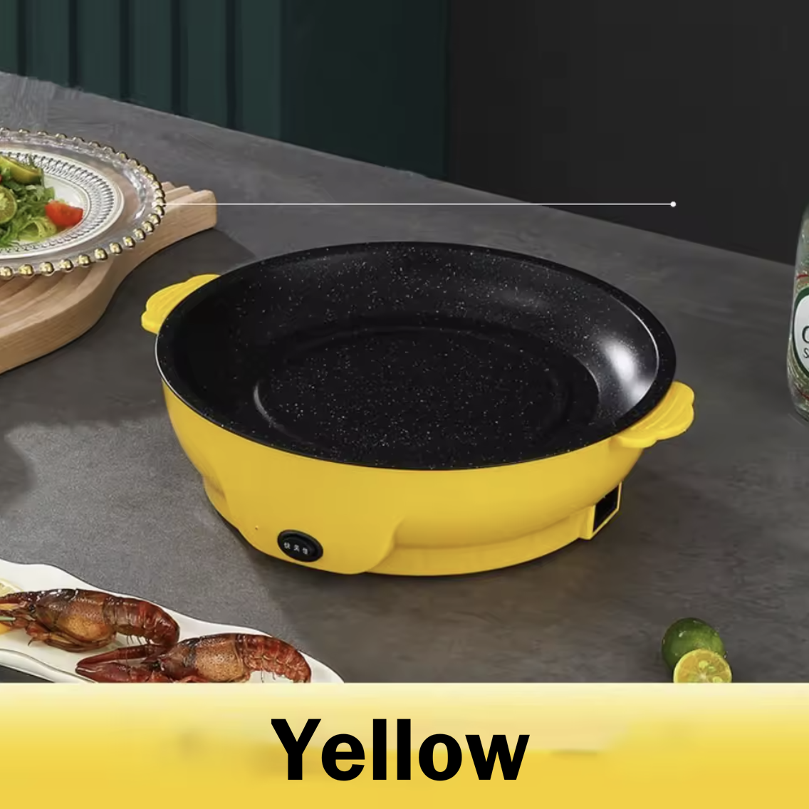 Electric Non-Stick Frying Pan