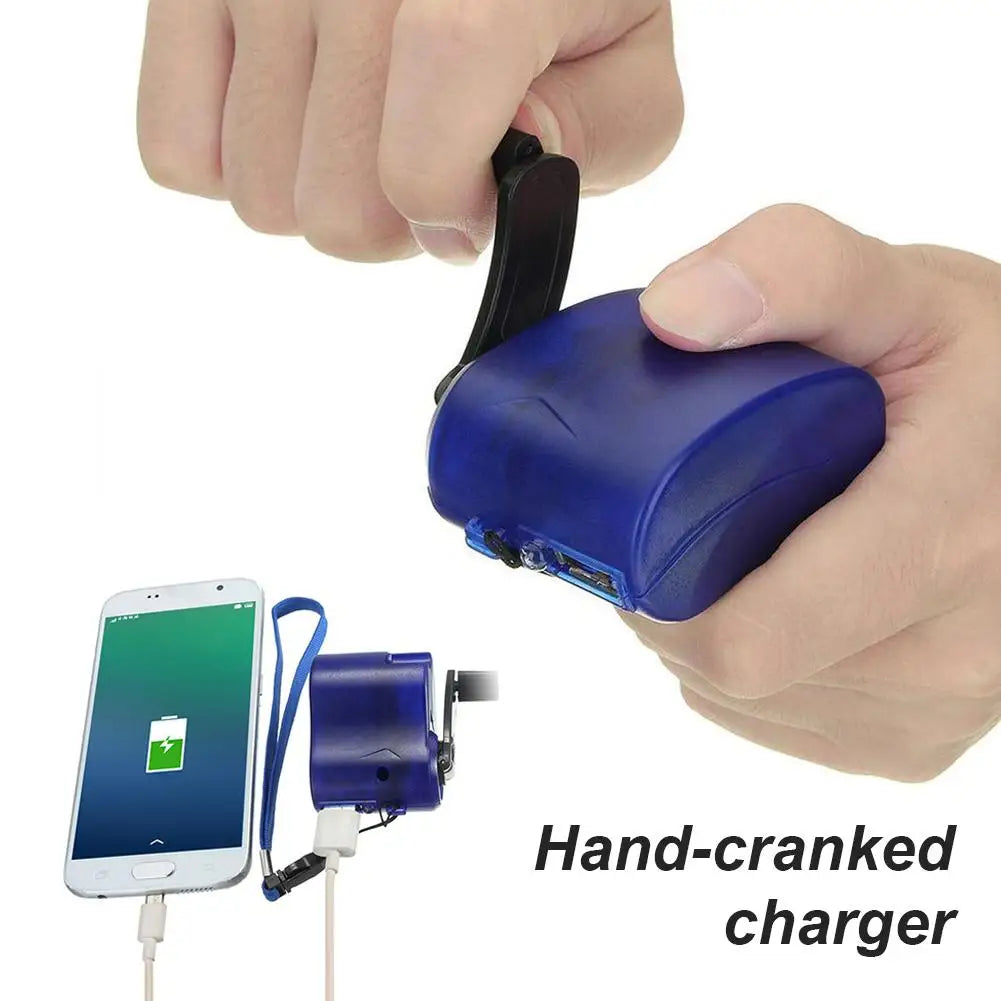 Emergency Hand-Cranking Charger