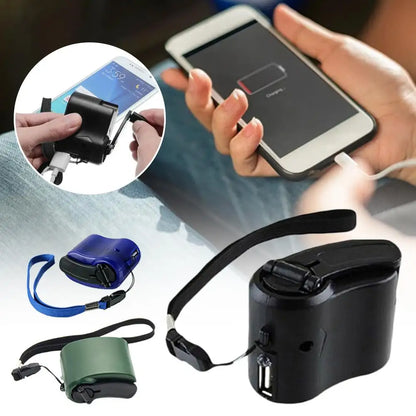 Emergency Hand-Cranking Charger