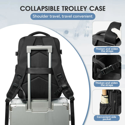 Flight-Approved Vacuum Compression Backpack