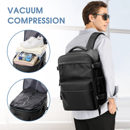 Flight-Approved Vacuum Compression Backpack