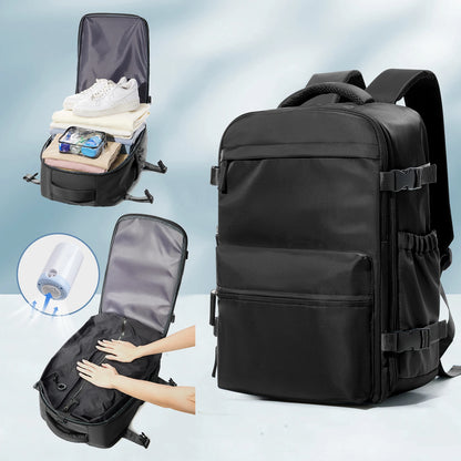 Flight-Approved Vacuum Compression Backpack