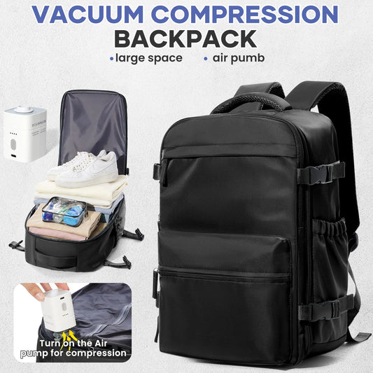 Flight-Approved Vacuum Compression Backpack