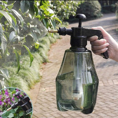 Flower Watering Pot with Air Pressure Spray Nozzle for Garden Irrigation