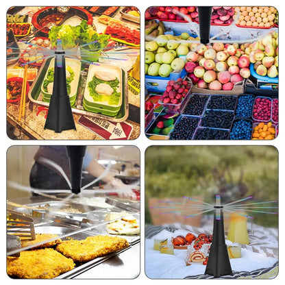 Fly Fan for Garden Table