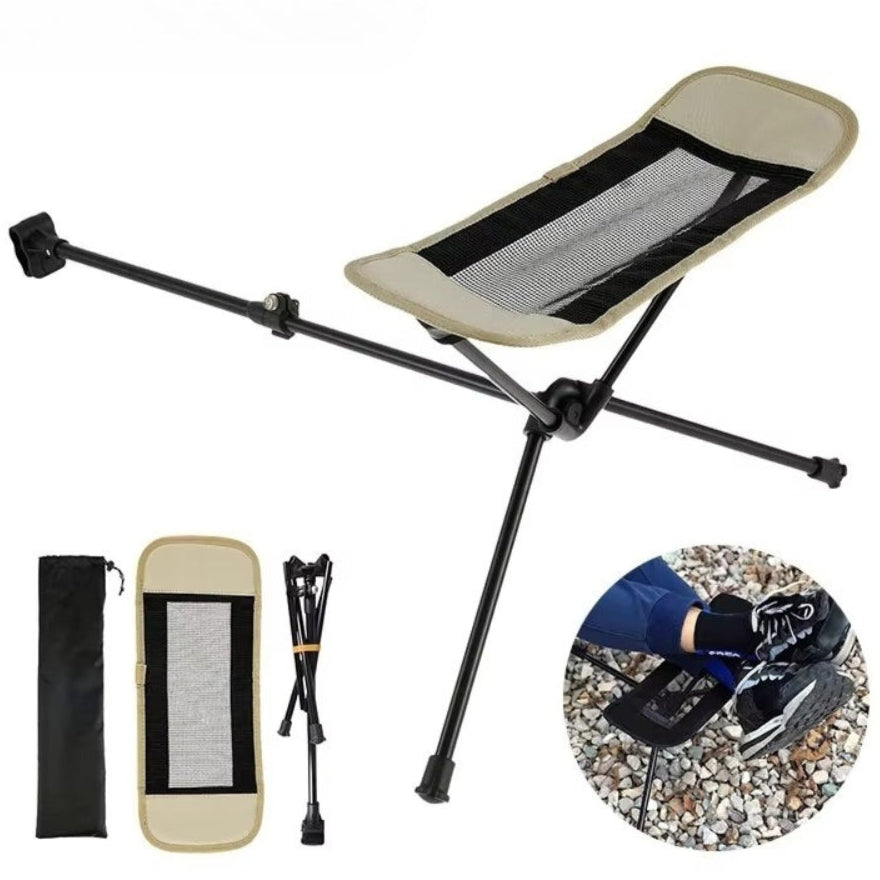 Universal Folding Camping Chair Footrest for Outdoor Use