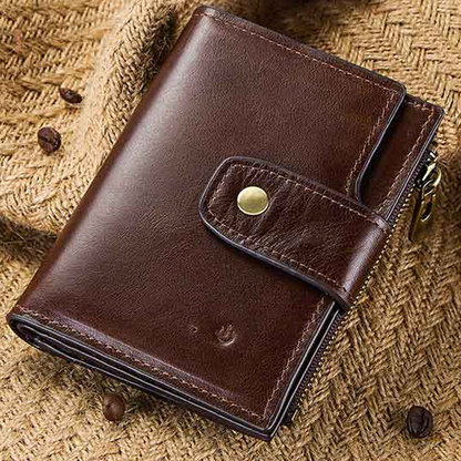 GPS Anti-Theft Leather Wallet