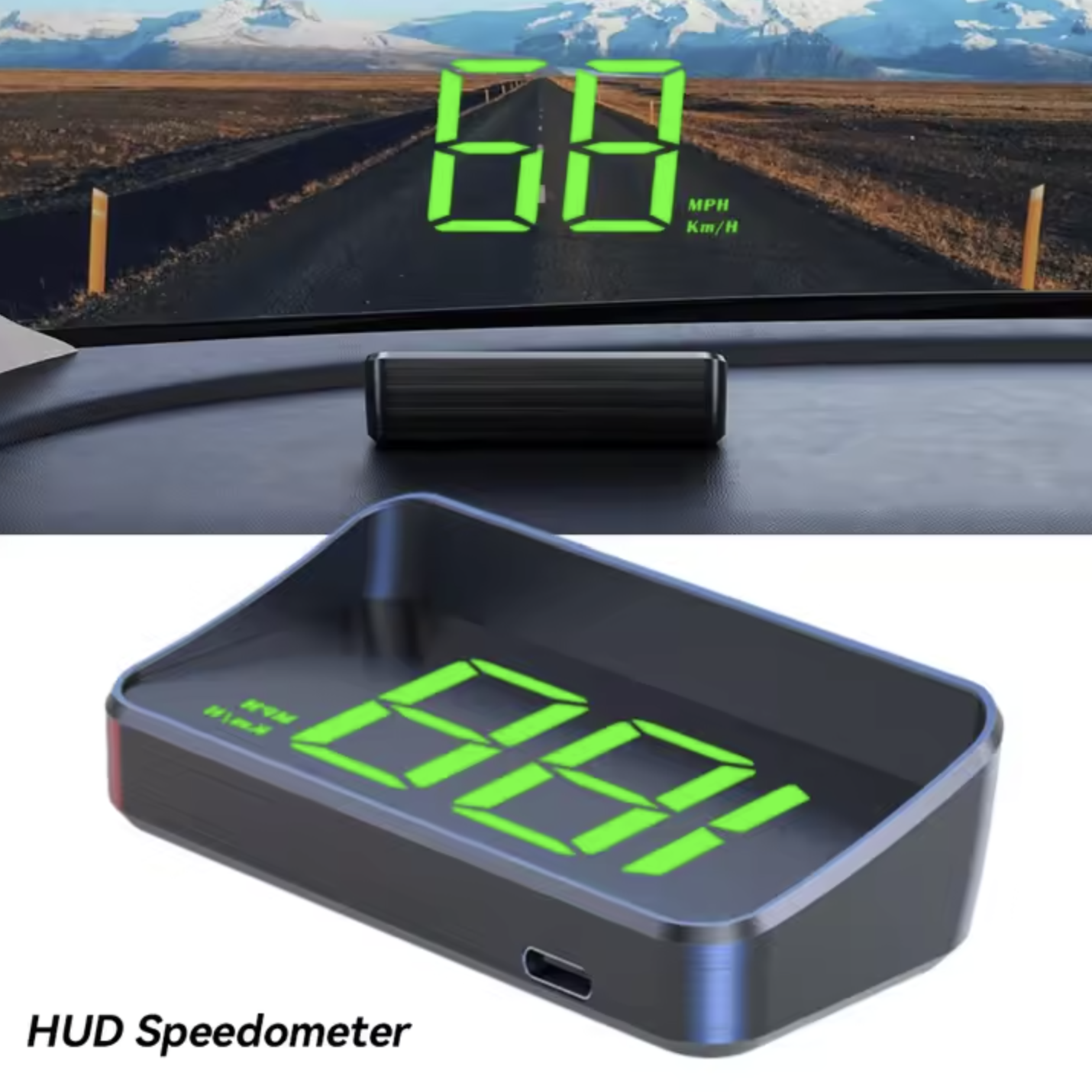 Window Spedometer GPS Speedometer Car Windshield Projector – Surfa | Shop and Save