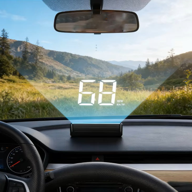 GPS Speedometer Car Windshield Projector