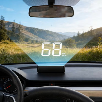 GPS Speedometer Car Windshield Projector