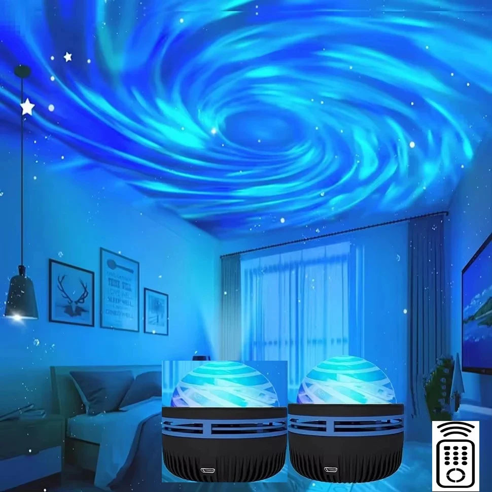Galaxy Star Projector Bedroom Light