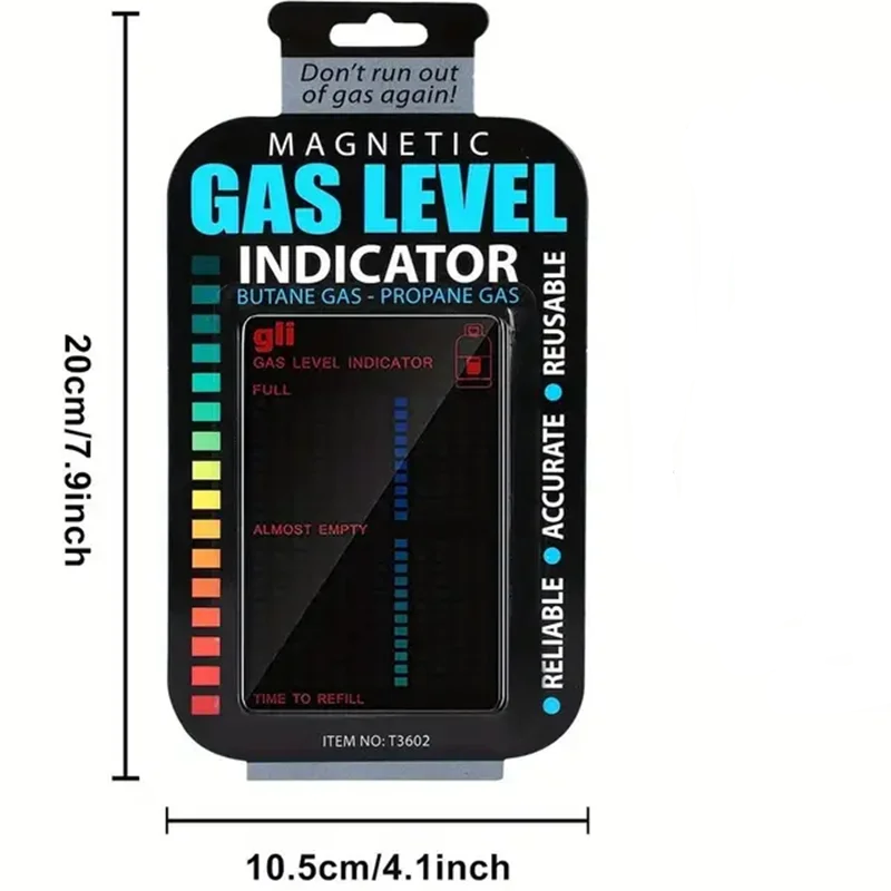 Gas Level Indicator Sticker