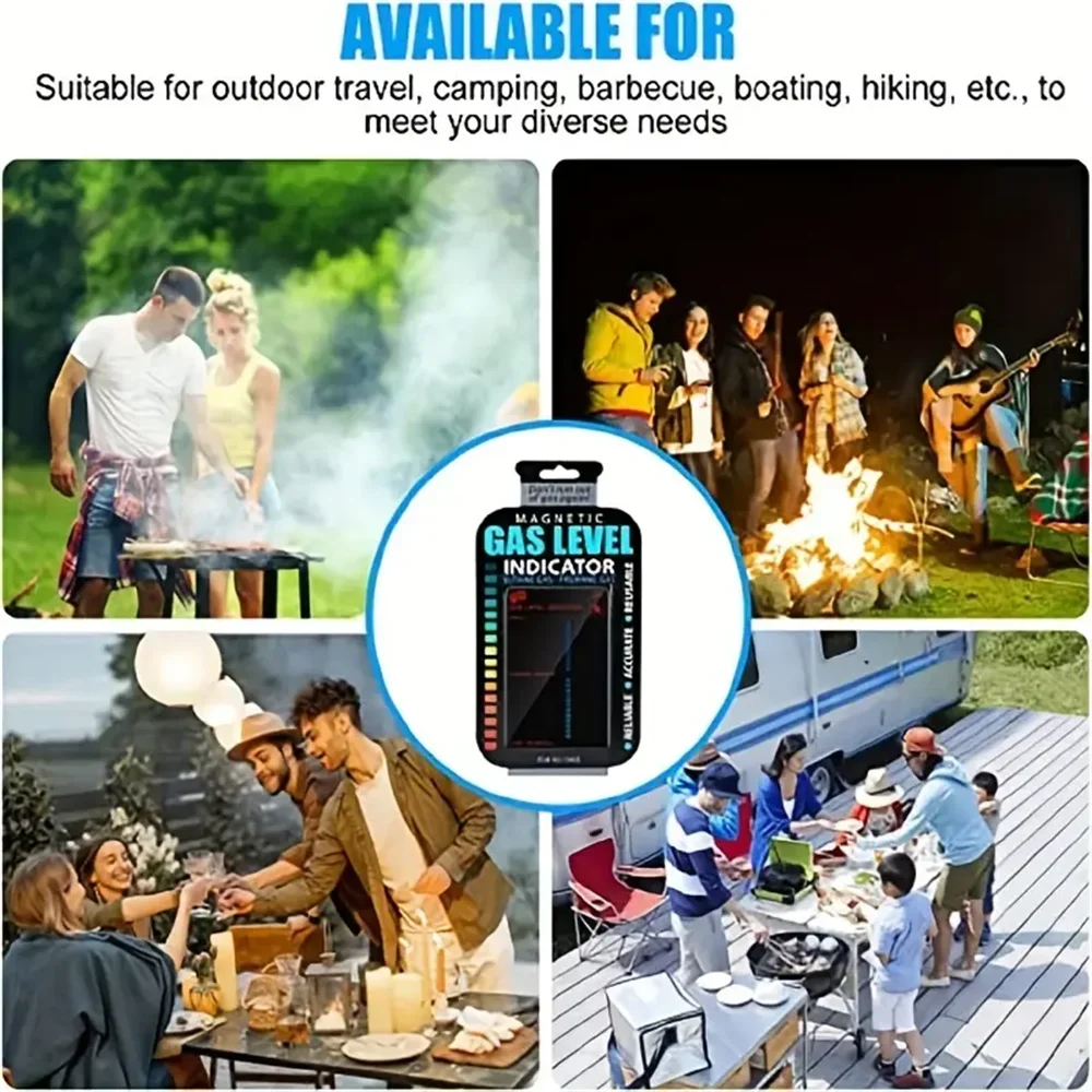 Gas Level Indicator Sticker