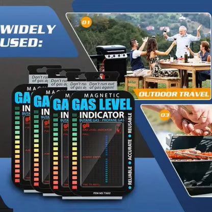 Gas Level Indicator Sticker