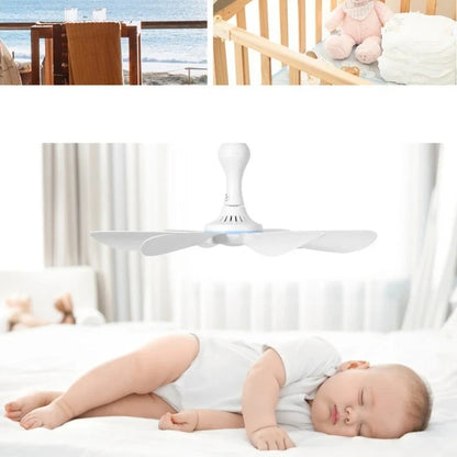 Hanging USB Powered Ceiling Fan
