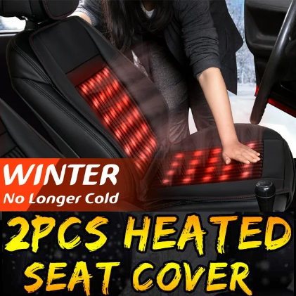Heated Car Seat Cover Set