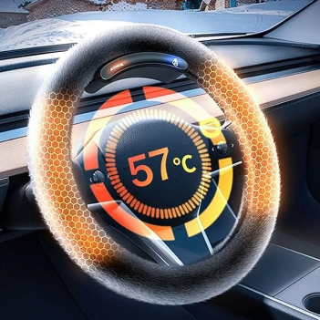 Heated Steering Wheel Cover