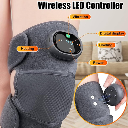 Heated Vibration Knee Massager for Pain Relief