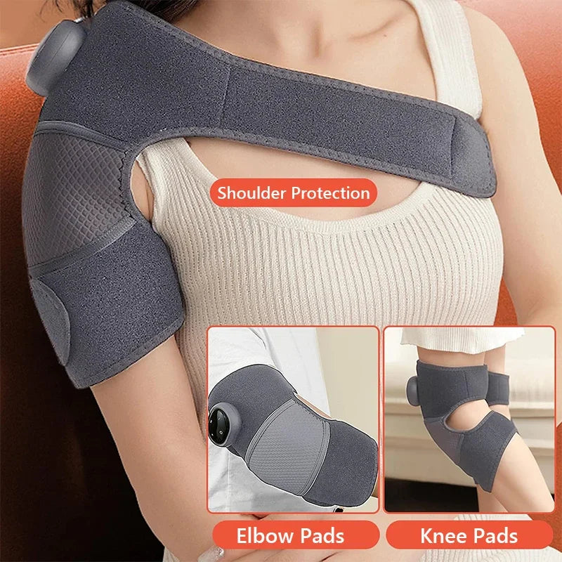 Heated Vibration Knee Massager for Pain Relief
