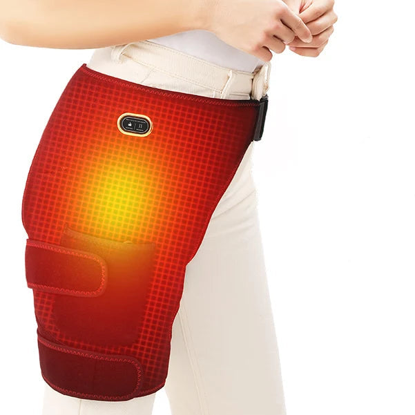 Hip Wrap with Heat Vibration Massage
