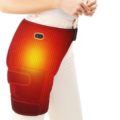 Hip Wrap with Heat Vibration Massage