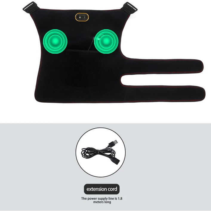 Hip Wrap with Heat Vibration Massage