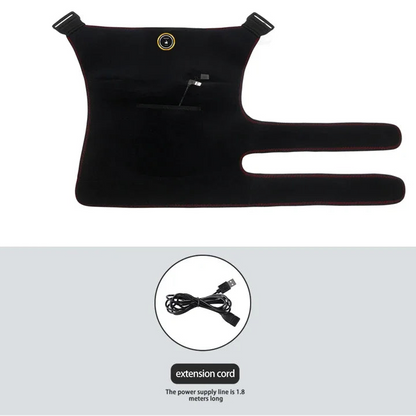 Hip Wrap with Heat Vibration Massage