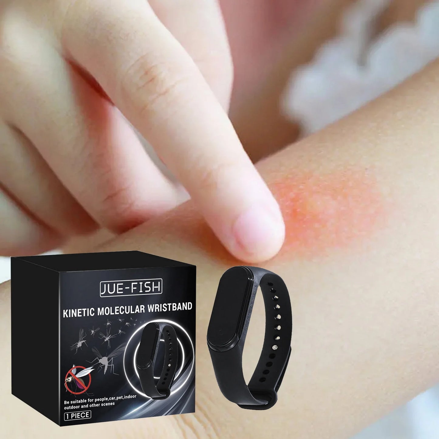 Kinetic Molecular Anti-mosquito Wristband