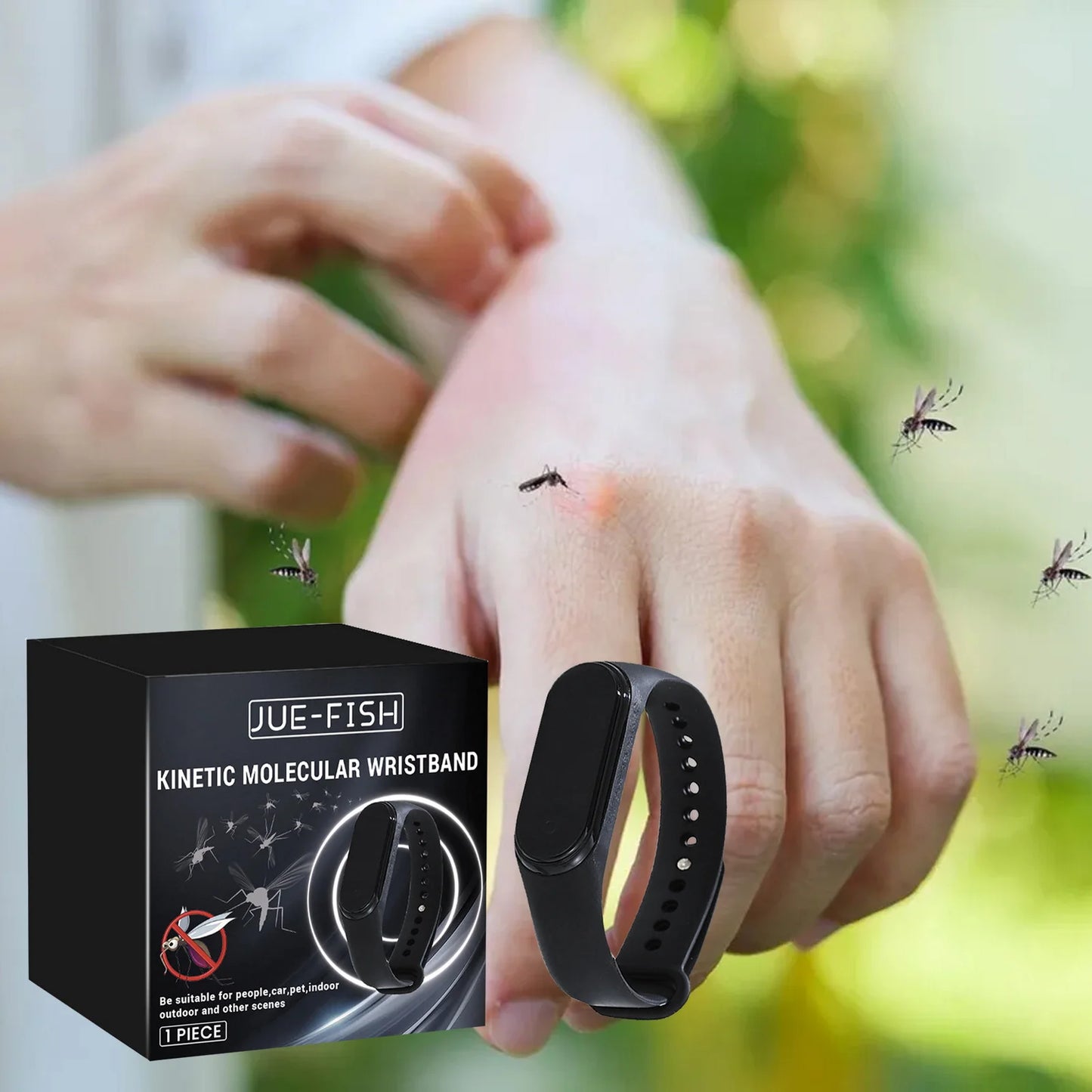 Kinetic Molecular Anti-mosquito Wristband