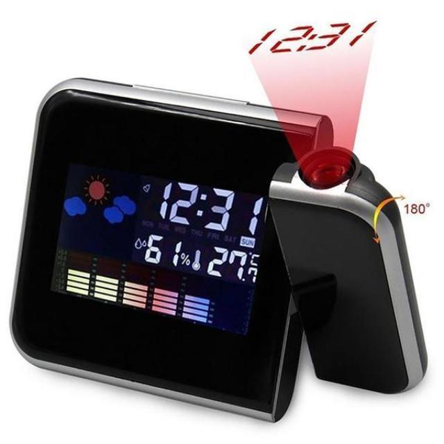 LCD Projection Alarm Clock