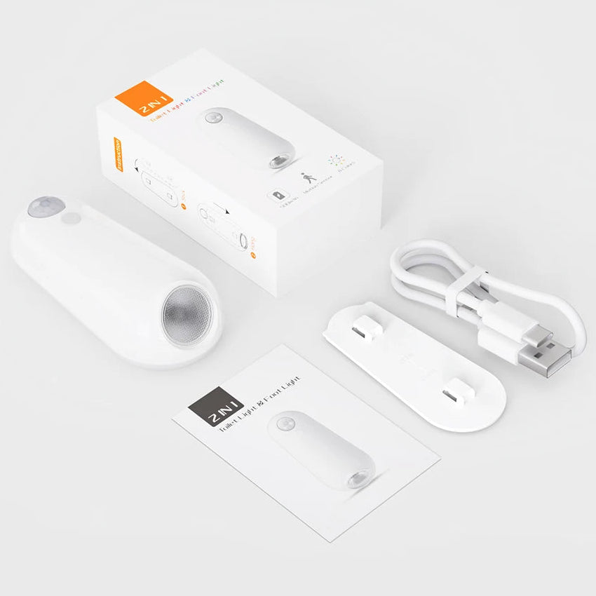 LED Toilet Night Light with Motion Sensor-