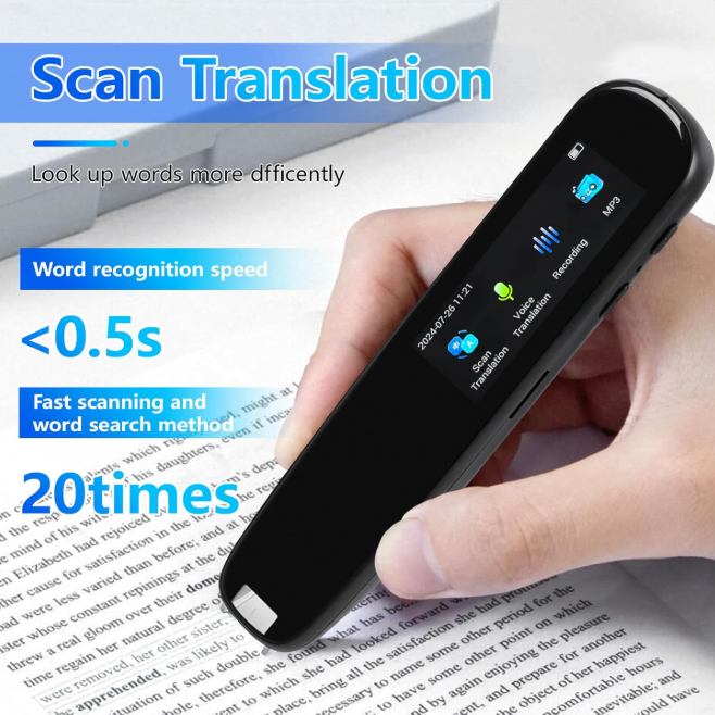 Language Translator Scanning Smart Pen