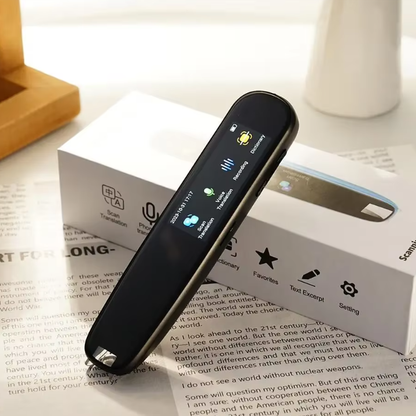 Language Translator Scanning Smart Pen