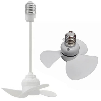 Lightbulb Ceiling Fan E27