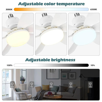 Lightbulb Ceiling Fan Light